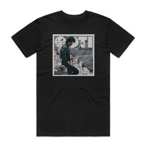 Coti Gatos Y Palomas Album Cover T-Shirt Black