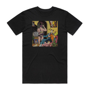 Celestaphone Tying Up Loose Friends Album Cover T-Shirt Black Celestaphone Tying Up Loose Friends Album Cover T-Shirt Black