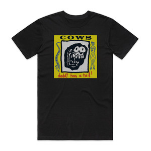 Cows Daddy Has A Tail Album Cover T-Shirt Black