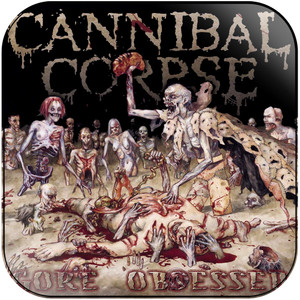 Cannibal Corpse Gore Obsessed Album Cover Sticker Album Cover Sticker