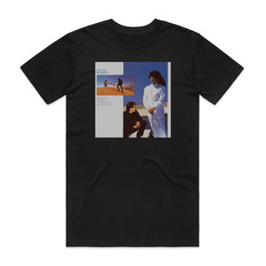 Cock Robin After Here Through Midland Album Cover T-Shirt Black