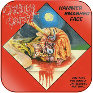 Cannibal Corpse Hammer Smashed Face Album Cover Sticker Album Cover Sticker