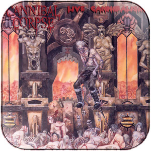 Cannibal Corpse Live Cannibalism Album Cover Sticker Album Cover Sticker Cannibal Corpse Live Cannibalism Album Cover Sticker Album Cover Sticker