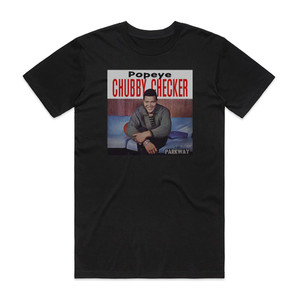 Chubby Checker Popeye Limbo Rock Album Cover T-Shirt Black