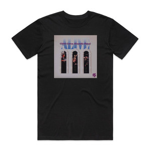 Chick Corea Akoustic Band Alive Album Cover T-Shirt Black Chick Corea Akoustic Band Alive Album Cover T-Shirt Black