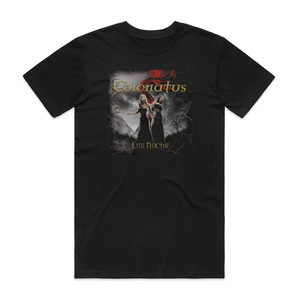 Coronatus Lux Noctis Album Cover T-Shirt Black