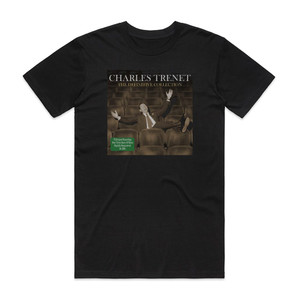 Charles Trenet The Definitive Collection Album Cover T-Shirt Black