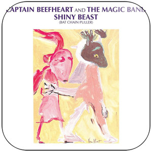 Captain Beefheart and His Magic Band Shiny Beast Bat Chain Puller Album Cover Sticker Album Cover Sticker