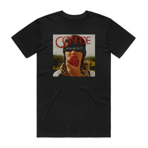 Confide Shout The Truth 1 Album Cover T-Shirt Black