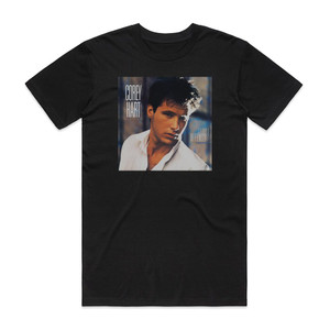 Corey Hart First Offense Album Cover T-Shirt Black Corey Hart First Offense Album Cover T-Shirt Black