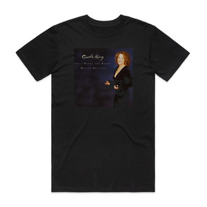 Carole King Love Makes The World Album Cover T-Shirt Black Carole King Love Makes The World Album Cover T-Shirt Black