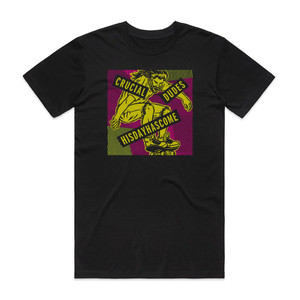 Crucial Dudes Crucial Dudes Hisdayhascome Album Cover T-Shirt Black Crucial Dudes Crucial Dudes Hisdayhascome Album Cover T-Shirt Black