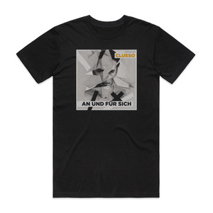 Clueso An Und Fr Sich Album Cover T-Shirt Black