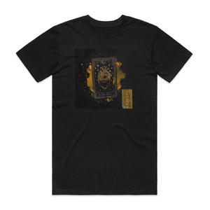 Caskets Glass Heart Album Cover T-Shirt Black