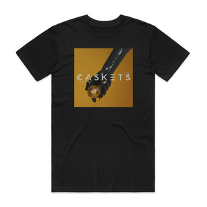 Caskets Signs 1 Album Cover T-Shirt Black