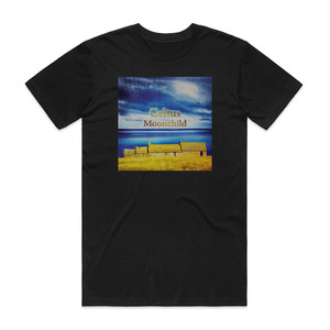 Celtus Moonchild Album Cover T-Shirt Black Celtus Moonchild Album Cover T-Shirt Black