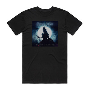 Crystal Viper Tales Of Fire And Ice Album Cover T-Shirt Black Crystal Viper Tales Of Fire And Ice Album Cover T-Shirt Black