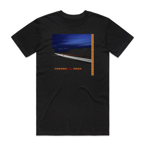 Crosby and Nash Take The Money And Run Album Cover T-Shirt Black