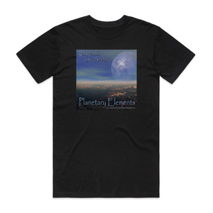 Craig Padilla Planetary Elements Album Cover T-Shirt Black