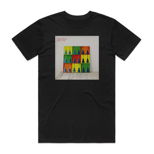 Chris Rea Blue Guitars 1 Album Cover T-Shirt Black Chris Rea Blue Guitars 1 Album Cover T-Shirt Black