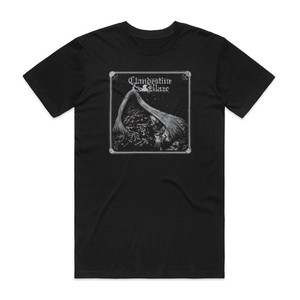 Clandestine Blaze Tranquility Of Death Album Cover T-Shirt Black Clandestine Blaze Tranquility Of Death Album Cover T-Shirt Black