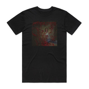Cannibal Corpse Red Before Black 1 Album Cover T-Shirt Black Cannibal Corpse Red Before Black 1 Album Cover T-Shirt Black