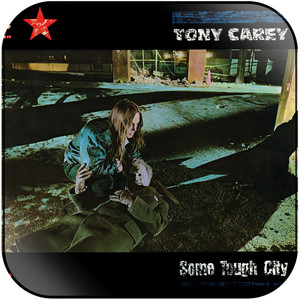 Tony Carey Some Tough City Album Cover Sticker Album Cover Sticker