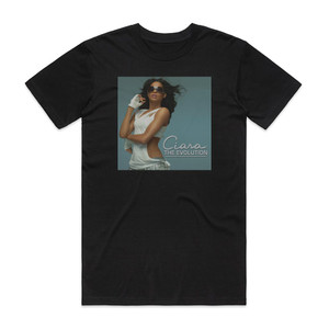 Ciara The Evolution Album Cover T-Shirt Black Ciara The Evolution Album Cover T-Shirt Black