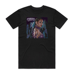 Ciara Fantasy Ride Album Cover T-Shirt Black Ciara Fantasy Ride Album Cover T-Shirt Black