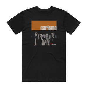Carisma New World Album Cover T-Shirt Black