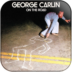 George Carlin On The Road Album Cover Sticker Album Cover Sticker