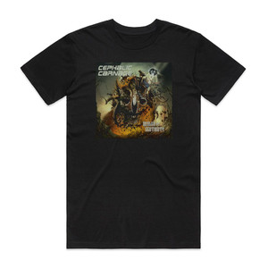 Cephalic Carnage Misled By Certainty Album Cover T-Shirt Black