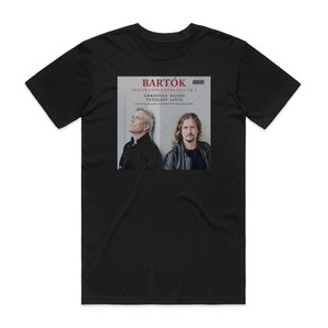 Christian Tetzlaff Violin Concertos Nos 1 2 Album Cover T-Shirt Black Christian Tetzlaff Violin Concertos Nos 1 2 Album Cover T-Shirt Black