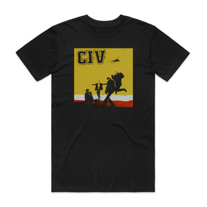 CIV Thirteen Day Getaway Album Cover T-Shirt Black CIV Thirteen Day Getaway Album Cover T-Shirt Black