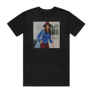 Carly Simon No Secrets Album Cover T-Shirt Black Carly Simon No Secrets Album Cover T-Shirt Black