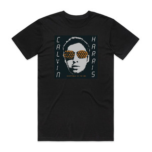 Calvin Harris Acceptable In The 80S Album Cover T-Shirt Black
