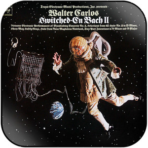 Wendy Carlos Switched On Bach Ii Album Cover Sticker Album Cover Sticker