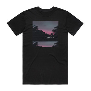 Calvin Harris Faking It Album Cover T-Shirt Black