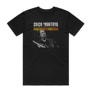 Coco Montoya Songs From The Road Album Cover T-Shirt Black