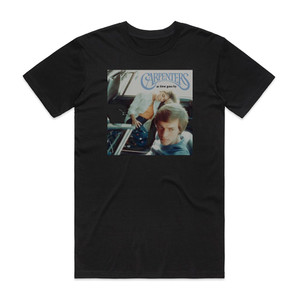 Carpenters As Time Goes By Album Cover T-Shirt Black Carpenters As Time Goes By Album Cover T-Shirt Black