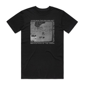Crass Stations Of The Crass 1 Album Cover T-Shirt Black