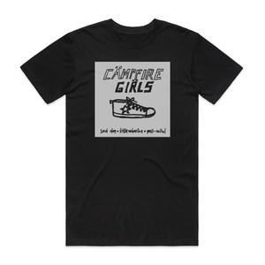 Campfire Girls Sad Dog Ep Album Cover T-Shirt Black Campfire Girls Sad Dog Ep Album Cover T-Shirt Black