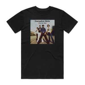 Campfire Girls Cul De Sac Album Cover T-Shirt Black Campfire Girls Cul De Sac Album Cover T-Shirt Black