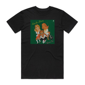 cosmic gal Keep On Moving Album Cover T-Shirt Black