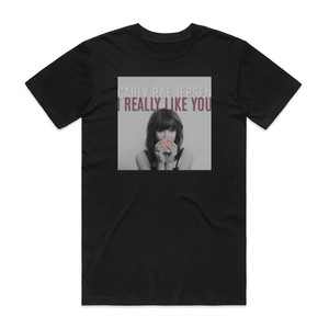 Carly Rae Jepsen I Really Like You Album Cover T-Shirt Black