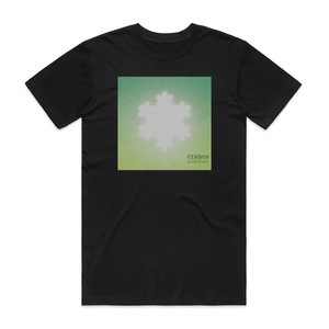 Cranes Particles Waves Album Cover T-Shirt Black Cranes Particles Waves Album Cover T-Shirt Black