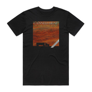 Canned Heat On The Road Again Album Cover T-Shirt Black