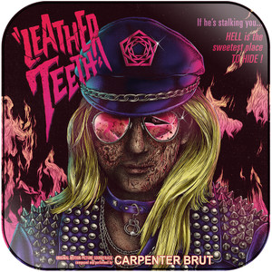Carpenter Brut Leather Teeth Album Cover Sticker Album Cover Sticker Carpenter Brut Leather Teeth Album Cover Sticker Album Cover Sticker