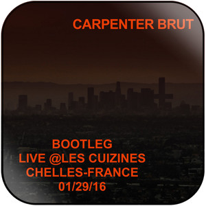 Carpenter Brut Live Les Cuizines Album Cover Sticker Album Cover Sticker Carpenter Brut Live Les Cuizines Album Cover Sticker Album Cover Sticker