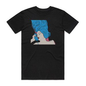 Chromatics Night Drive 1 Album Cover T-Shirt Black